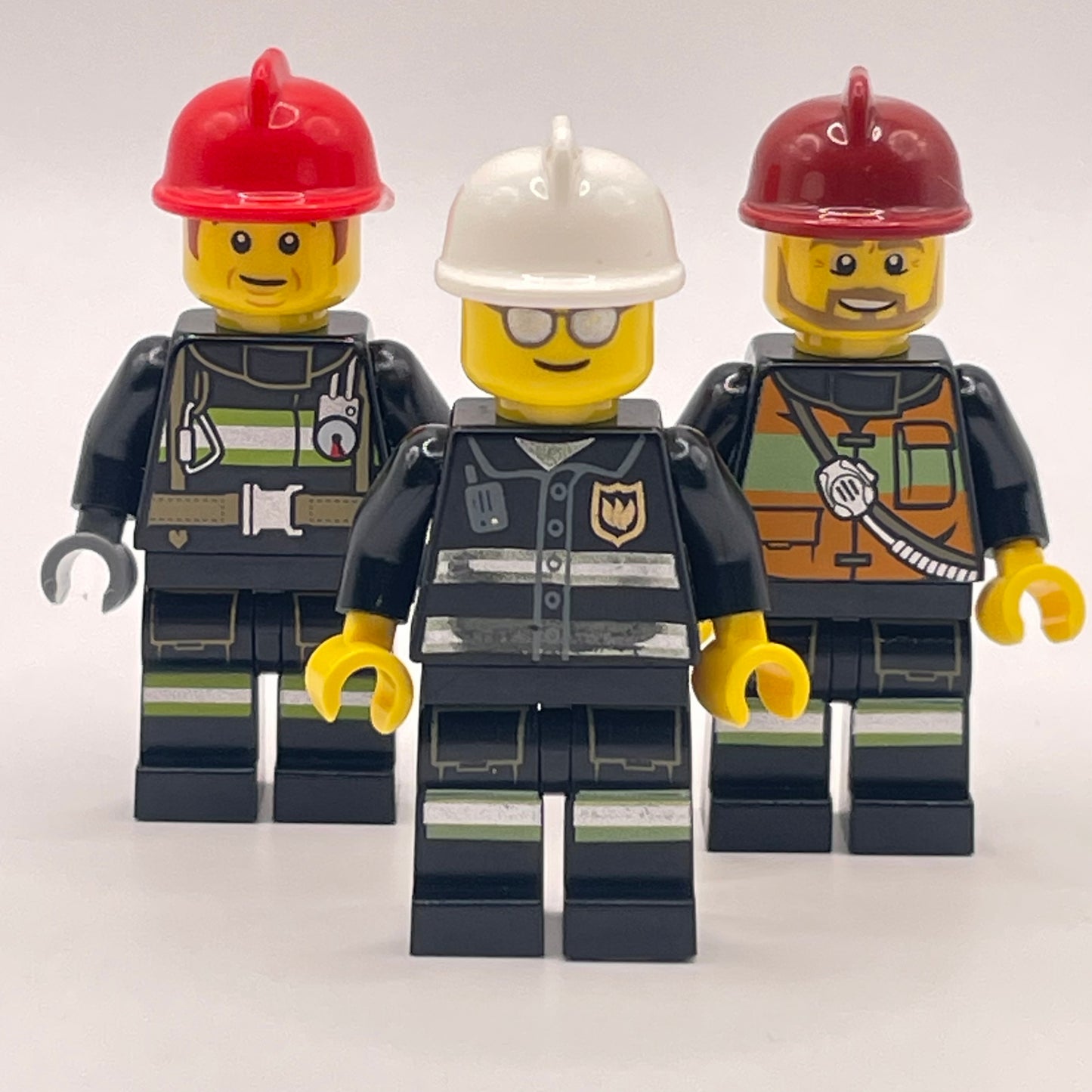 LEGO Firefighters, City, Minifigures (Pack of 3)