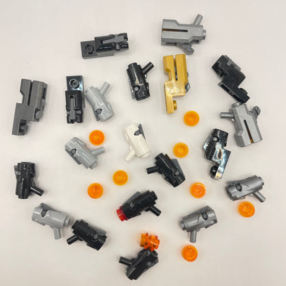 LEGO Mixed Shooters / Projectile Launchers, Minifigure Accessories, 20 Pieces