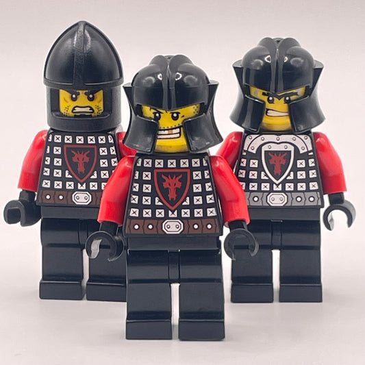 LEGO Dragon Knights, Castle, Minifigure (3 Pack) Marked