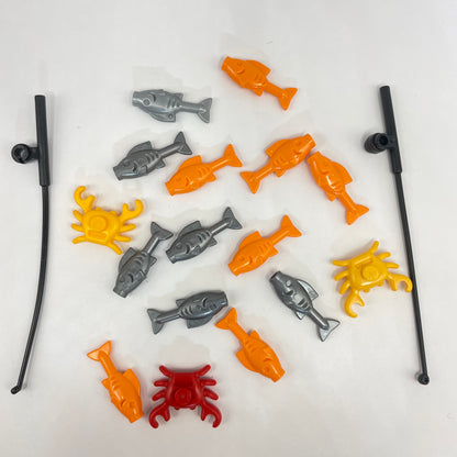 LEGO Fishing Trip, Mixed Ocean Animals, 17 Pieces
