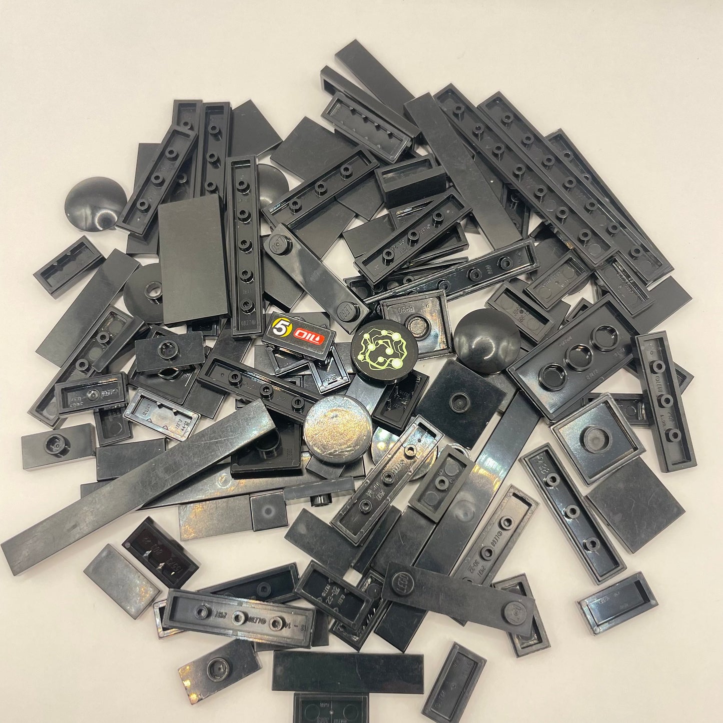 LEGO Tiles, Black, Approx. 50g