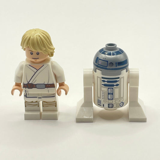 LEGO Luke Skywalker and R2-D2, Star Wars, Minifigure Pack of 2