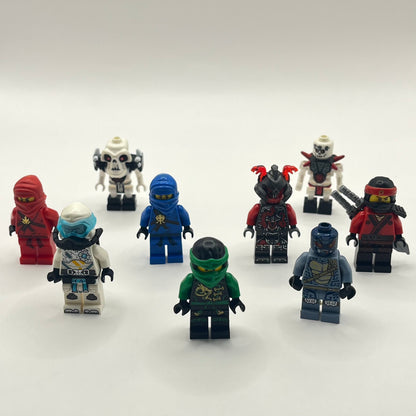 LEGO Ninjago Bundle, Ninjago, Minifigure (Pack of 9)