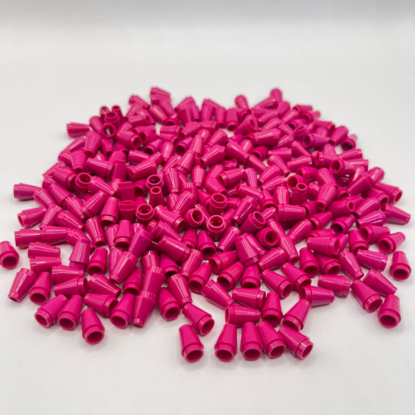 LEGO Greebling, Cones, Magenta, Approx. 55g
