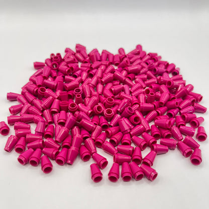 LEGO Greebling, Cones, Magenta, Approx. 55g