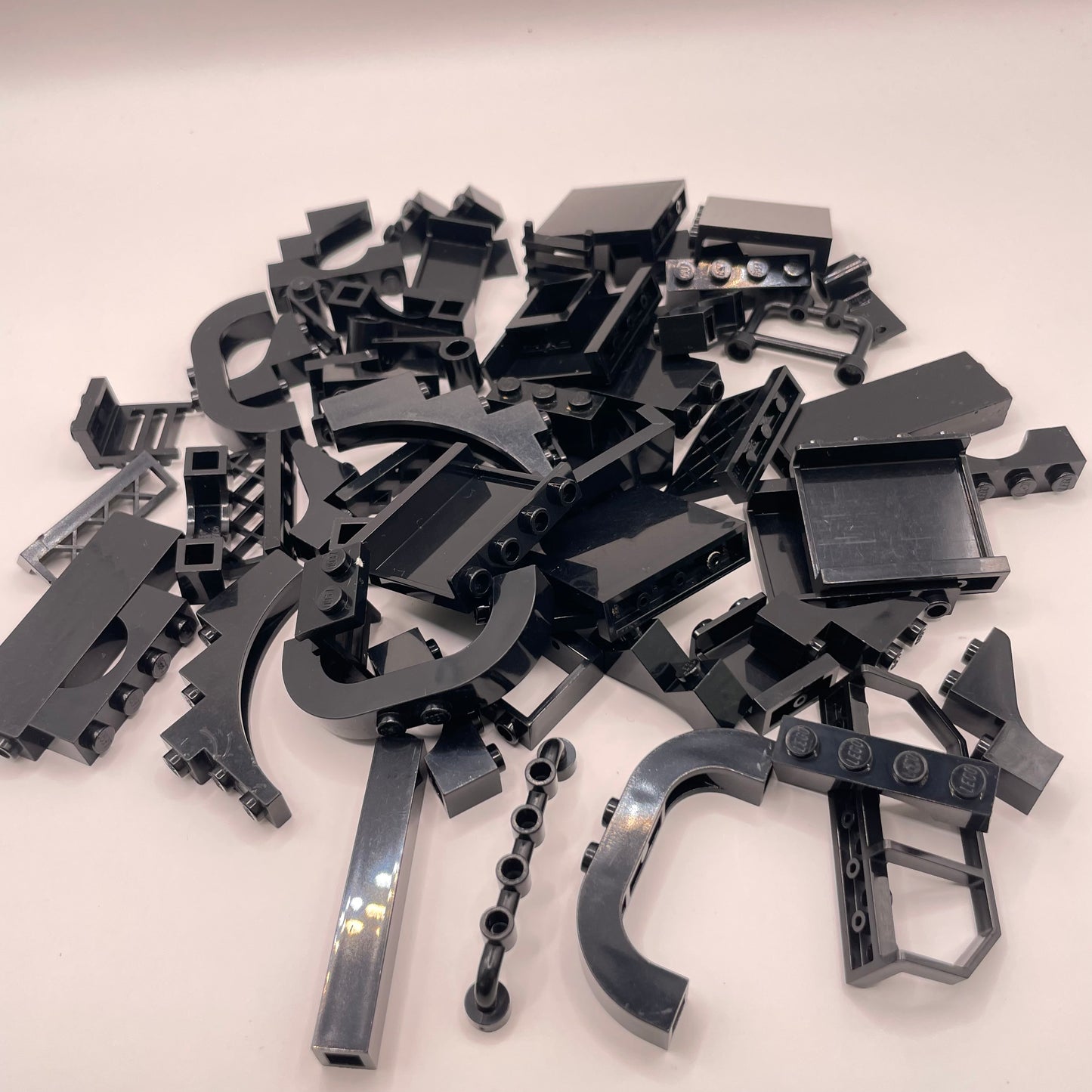 LEGO Black, Building Pieces, Approx. 80g