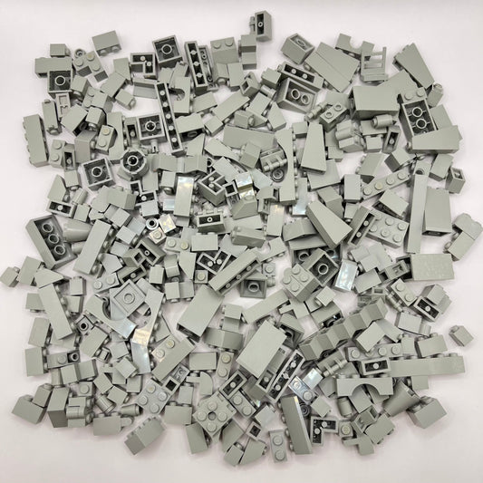 LEGO Old Light Grey, Mixed Pieces, Approx. 280g