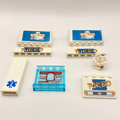 LEGO Prints and Stickers, White, 11 Pieces