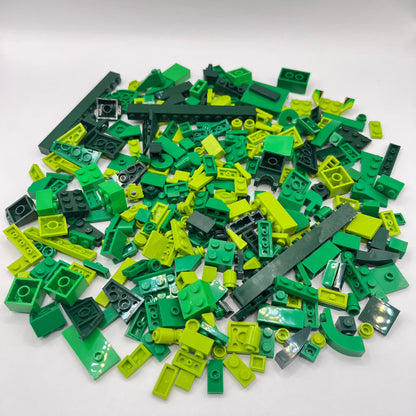 LEGO Mixed Greens, Mixed Pieces, Approx. 110g