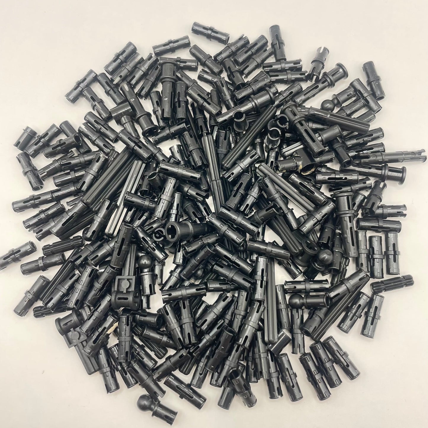 LEGO Pins and Axles, Black, Technic, Approx. 50g