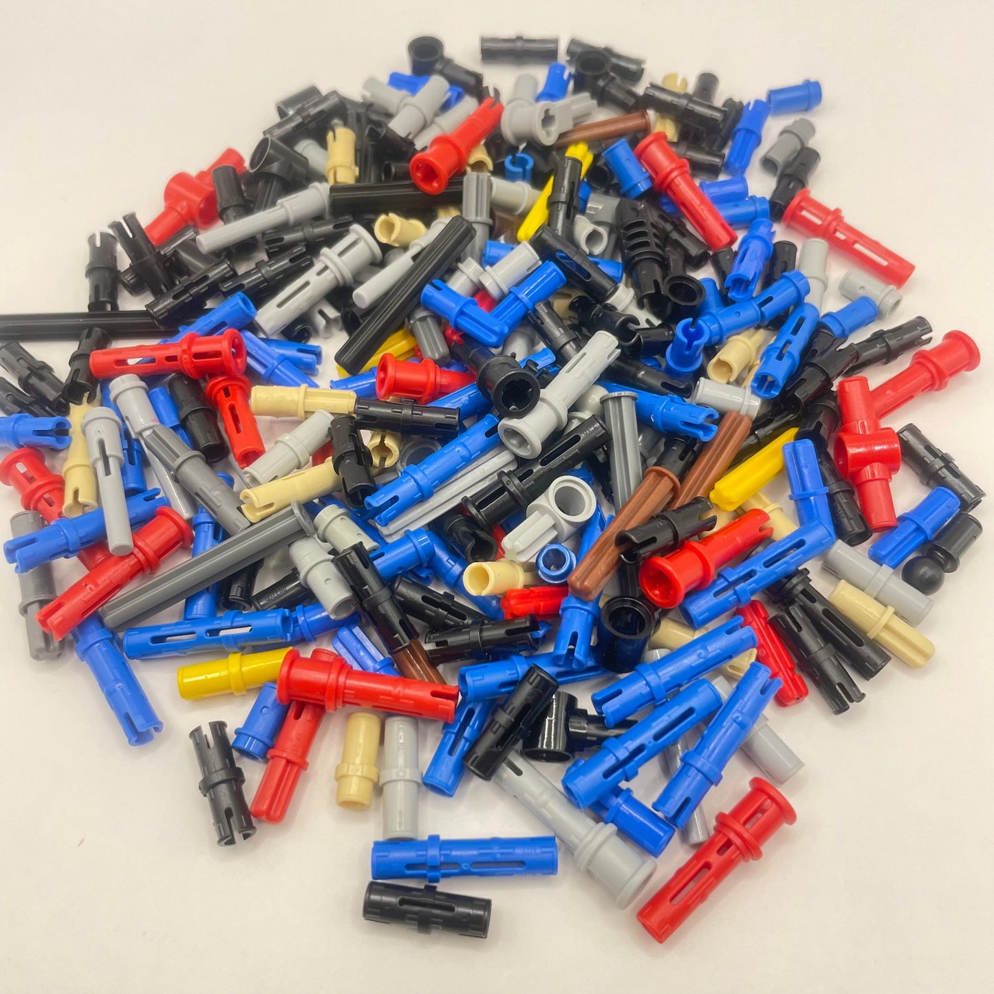 LEGO Pins and Axles, Mixed Colours, Technic, Approx. 50g