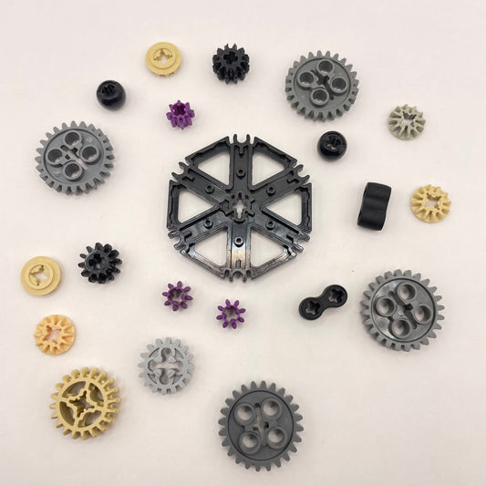LEGO Mixed Gears, Technic, 20 Pieces