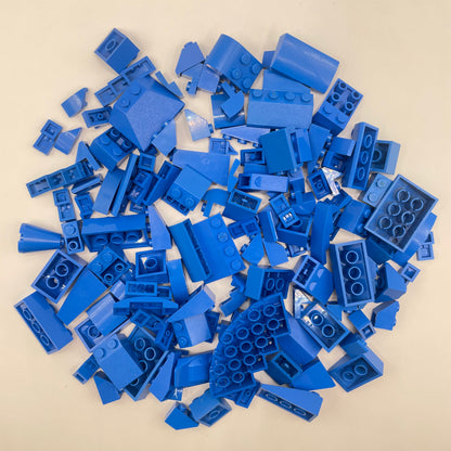 LEGO Mixed Slopes, Blue, Approx. 120g