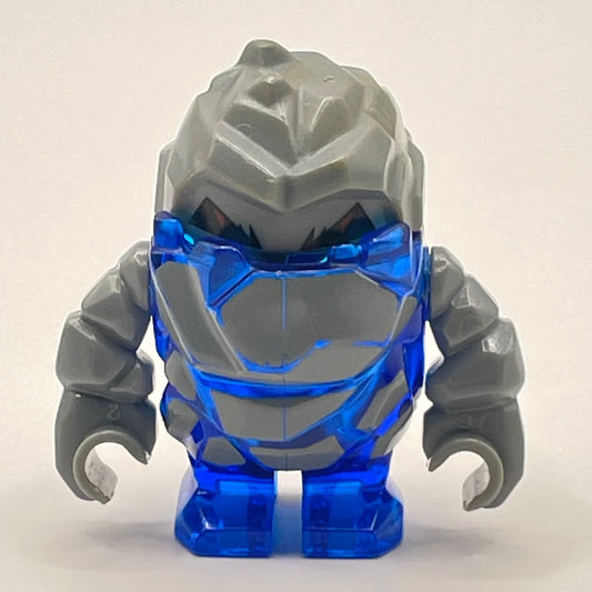 LEGO Rock Monster - Glaciator Blue Minifigure (pm004)