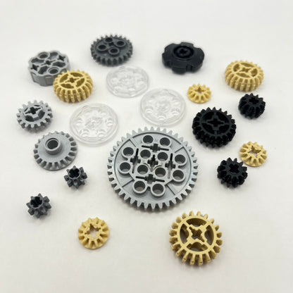 LEGO Mixed Gears, Technic, 20 Pieces