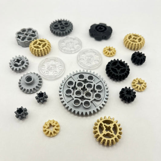 LEGO Mixed Gears, Technic, 20 Pieces
