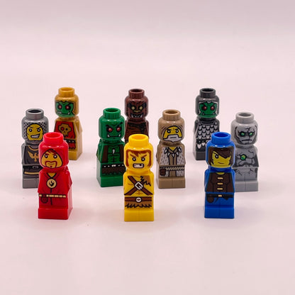 LEGO Microfigures, Mixed Colours, (10 Pack)