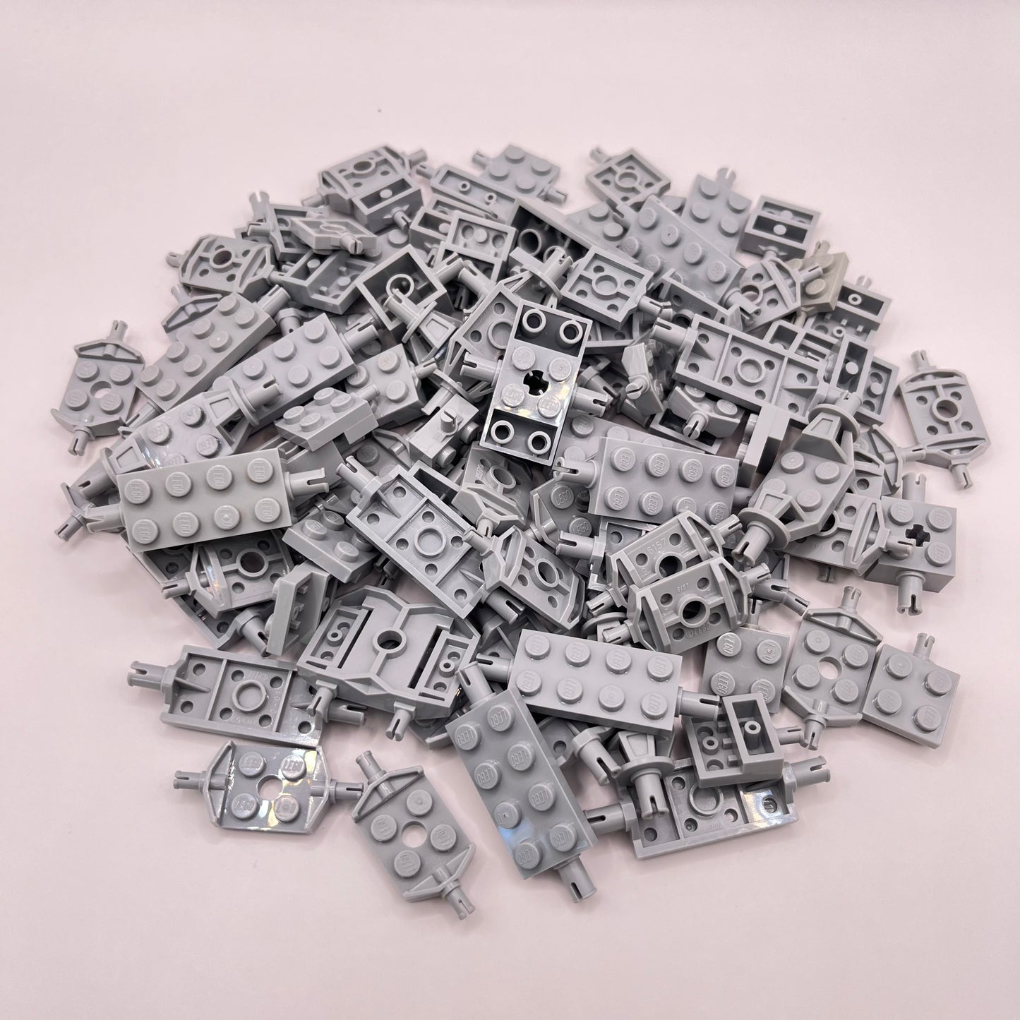 LEGO  Axles, Light Bluish Grey, Approx. 120g