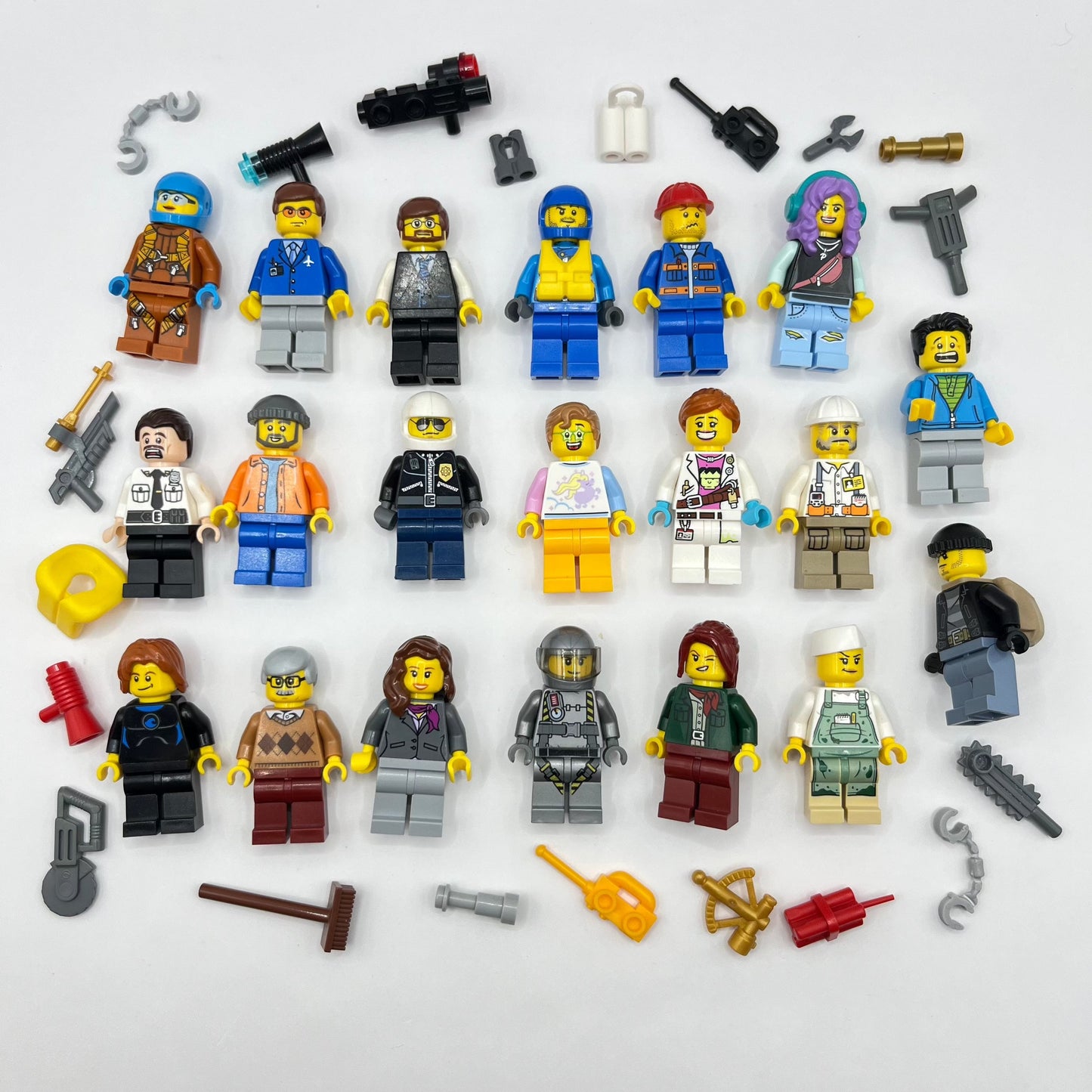 LEGO Mega Fun Bundle, City Minifigures, Set of 20