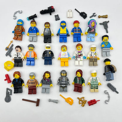 LEGO Mega Fun Bundle, City Minifigures, Set of 20
