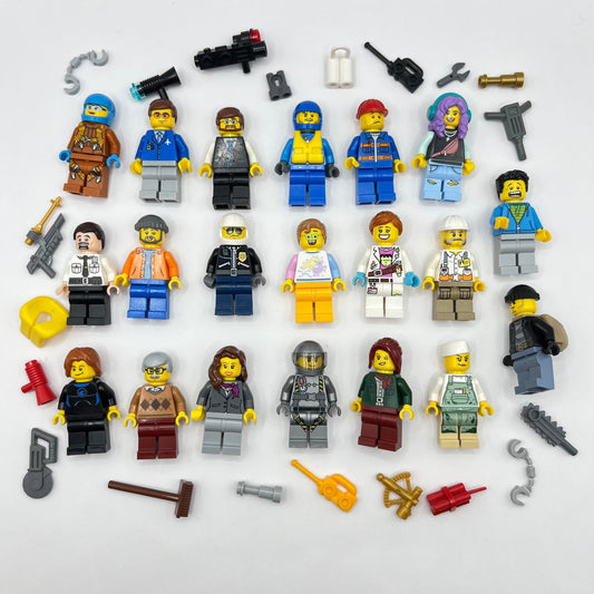 LEGO Mega Fun Bundle, City Minifigures, Set of 20
