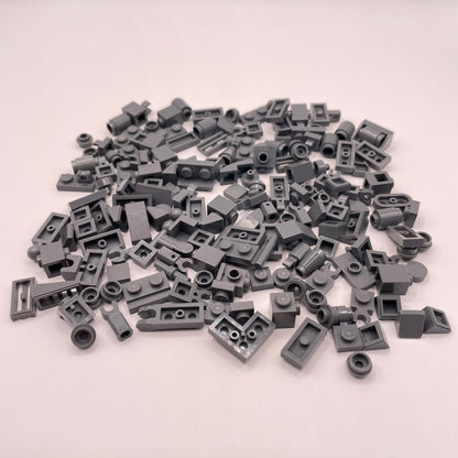 LEGO Greebling, Dark Bluish Grey, 150 Pieces