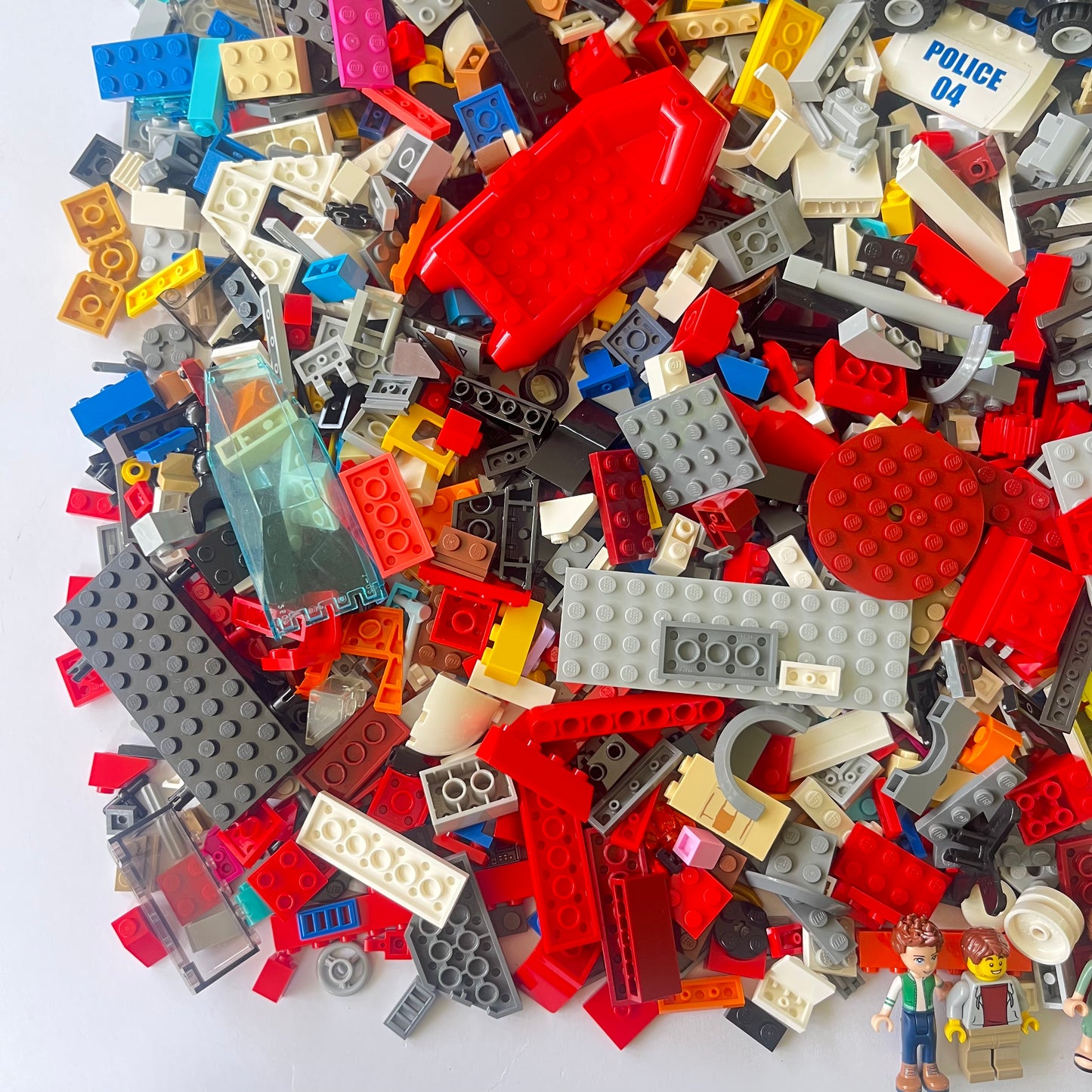 LEGO Deluxe Fun Pack, Mixed Bag, Approx. 1.5kg includes 6 Minifigures/Minidolls