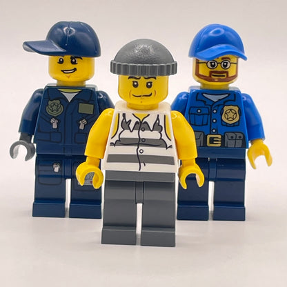 LEGO Police and Robbers, City, Minifigures (pack of 3)
