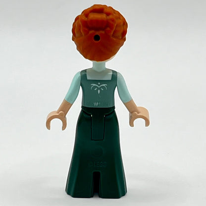 LEGO Anna Sand Green Top, Frozen, Disney, Minidoll, Minifigure (dp041)