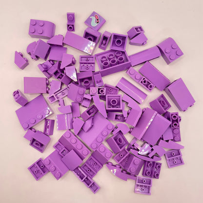 LEGO Slopes, Medium Lavender, Approx. 75g