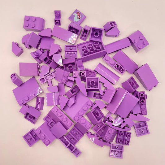 LEGO Slopes, Medium Lavender, Approx. 75g