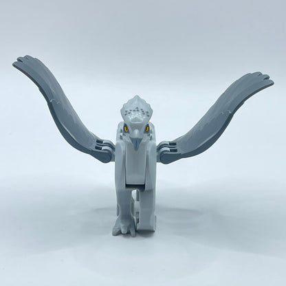 LEGO Hippogriff, Buckbeak with Wings, Light Bluish Grey, 1 Piece Harry Potter