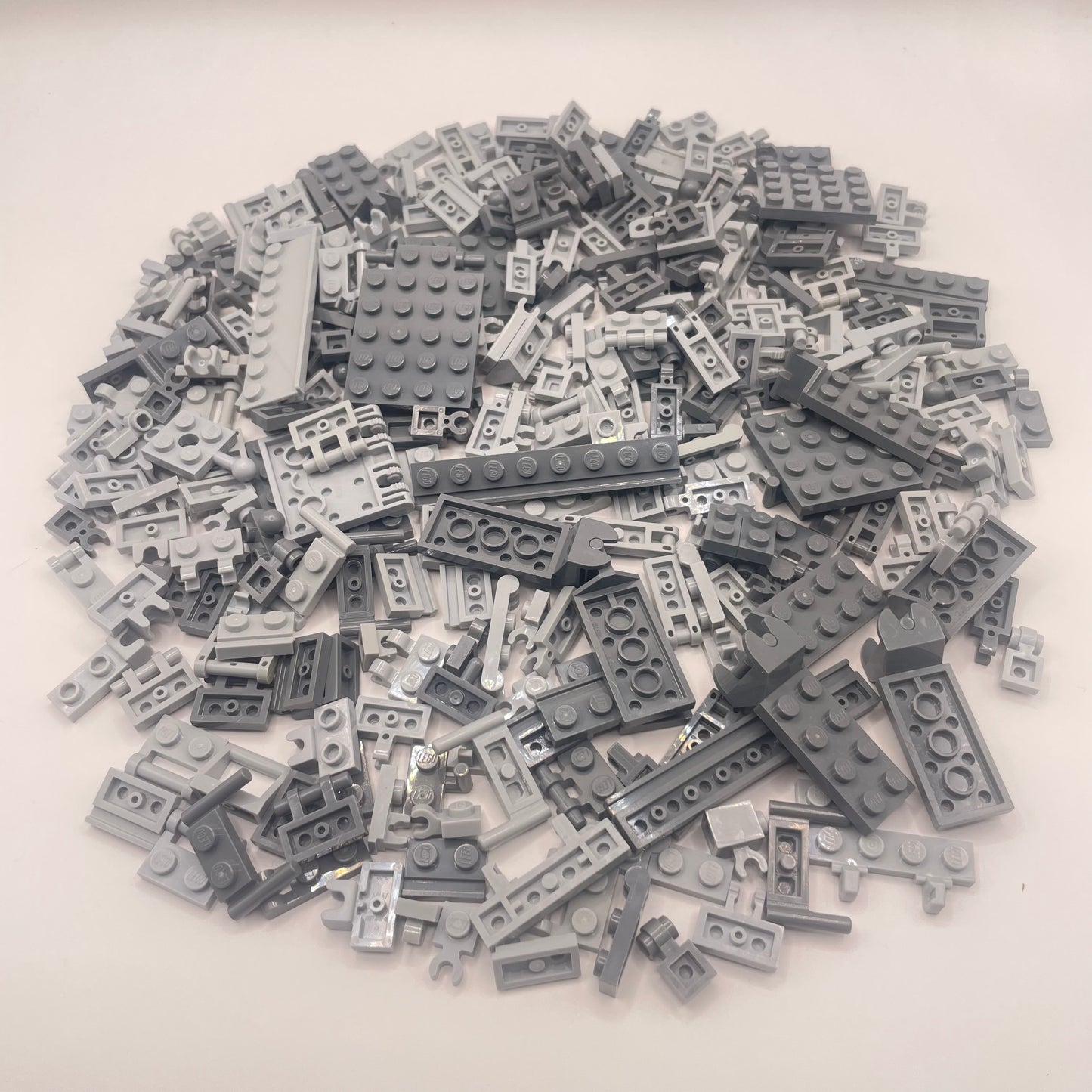 LEGO Mixed SNOT, Mixed Bluish Grey, Approx. 150g