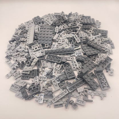 LEGO Mixed SNOT, Mixed Bluish Grey, Approx. 150g