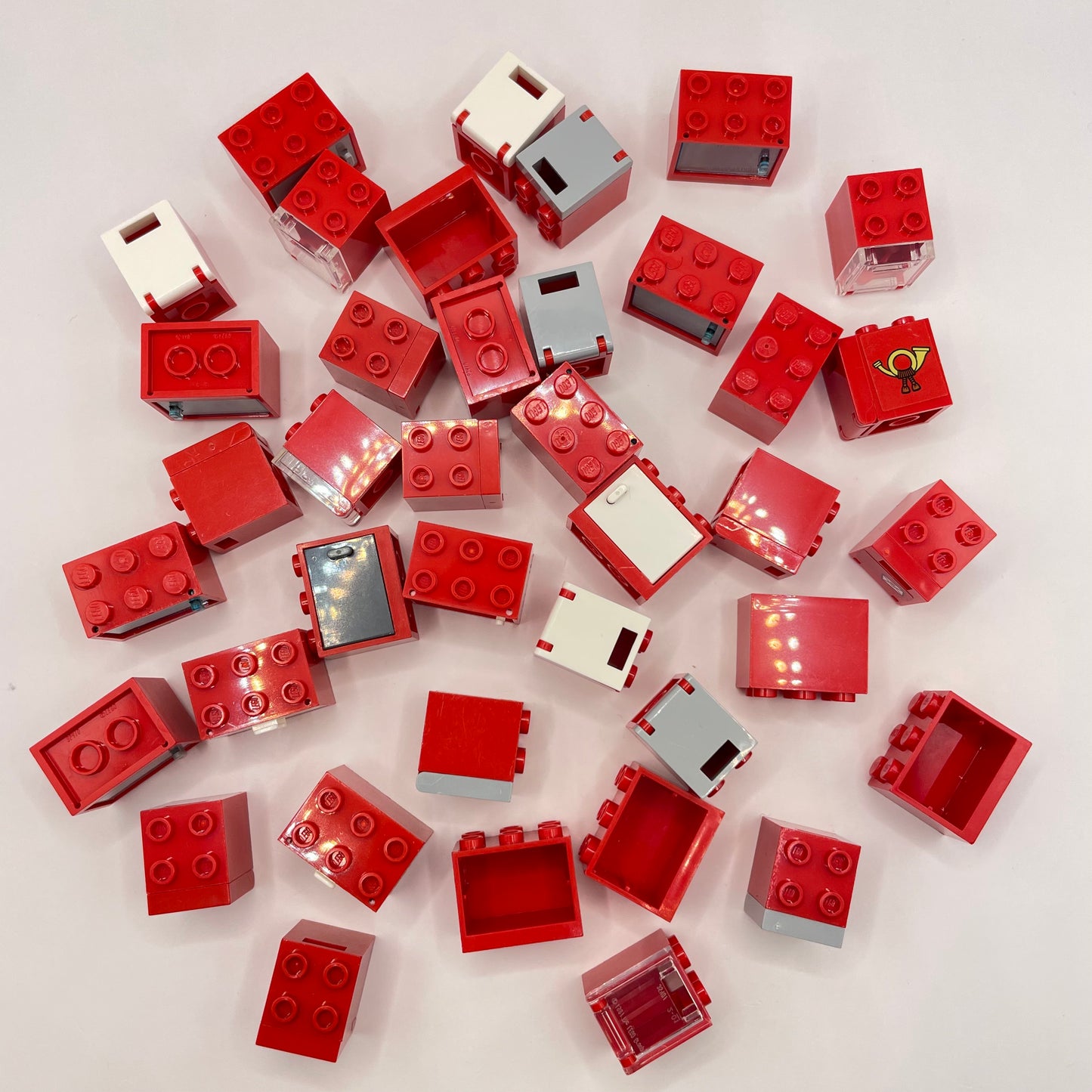 LEGO Cupboards, Red, Building, Approx. 100g