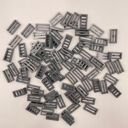 LEGO Grills, Small, Dark Bluish Grey, Approx. 20g