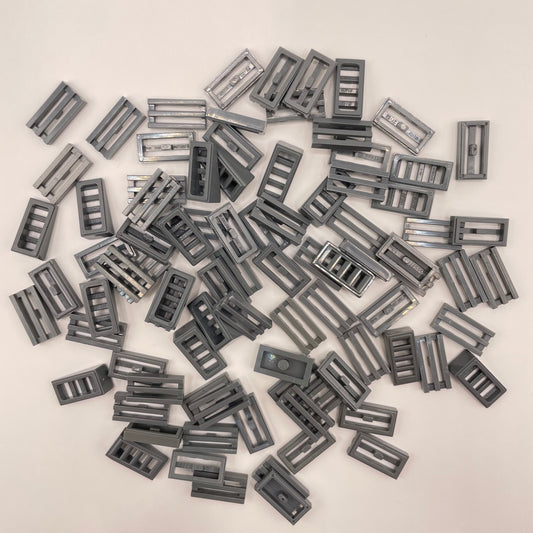 LEGO Grills, Small, Dark Bluish Grey, Approx. 20g