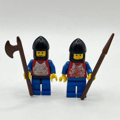 LEGO Lion Knights, Castle, Minifigures (Set of 2) - Battle Damaged
