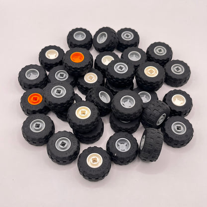 LEGO Wheels, Mixed Colours, Vehicle Pieces, Approx. 150g