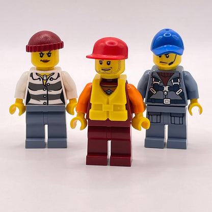LEGO City Figures, Minifigures, Set of 3