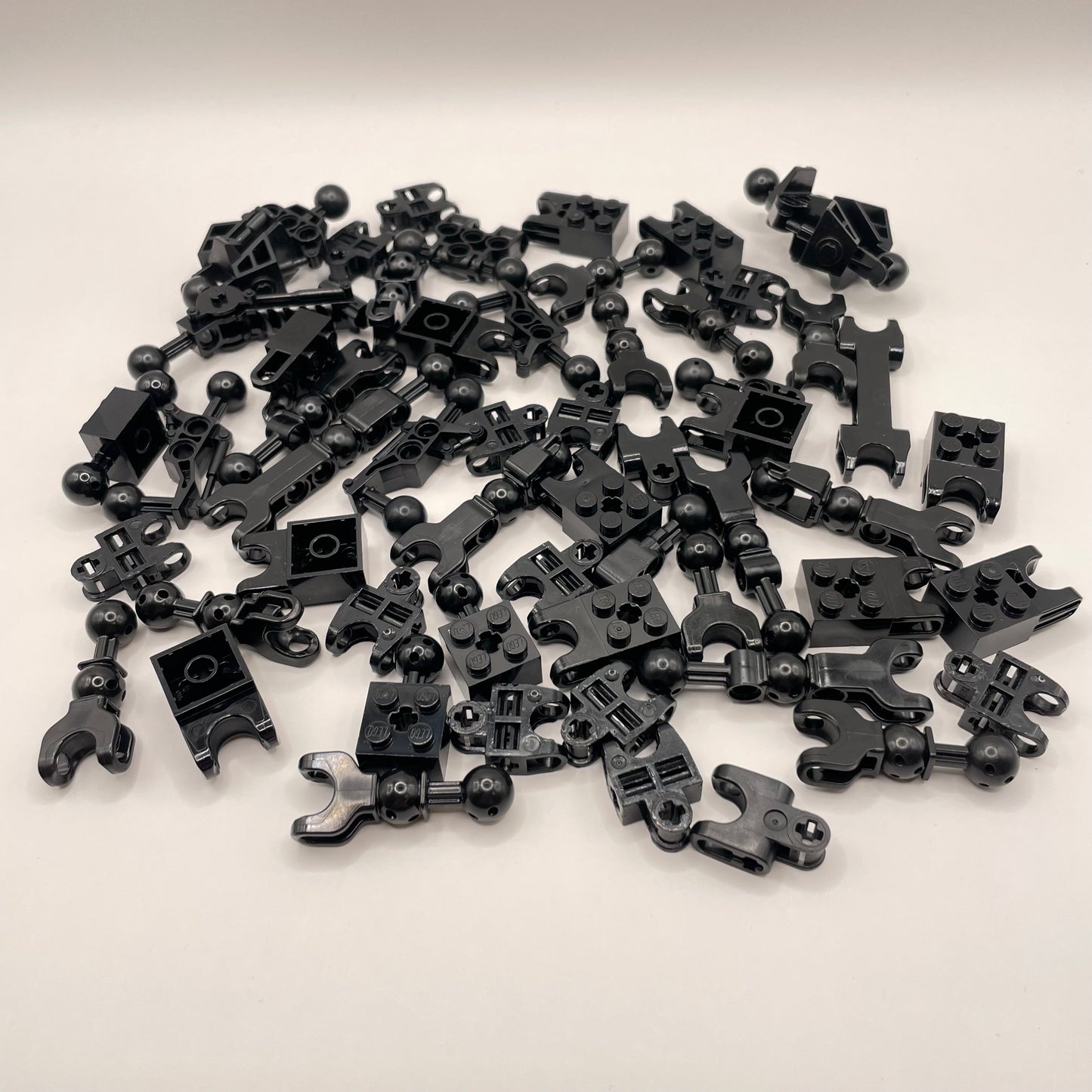 LEGO Bionicle, Joints, Black, Approx. 110g