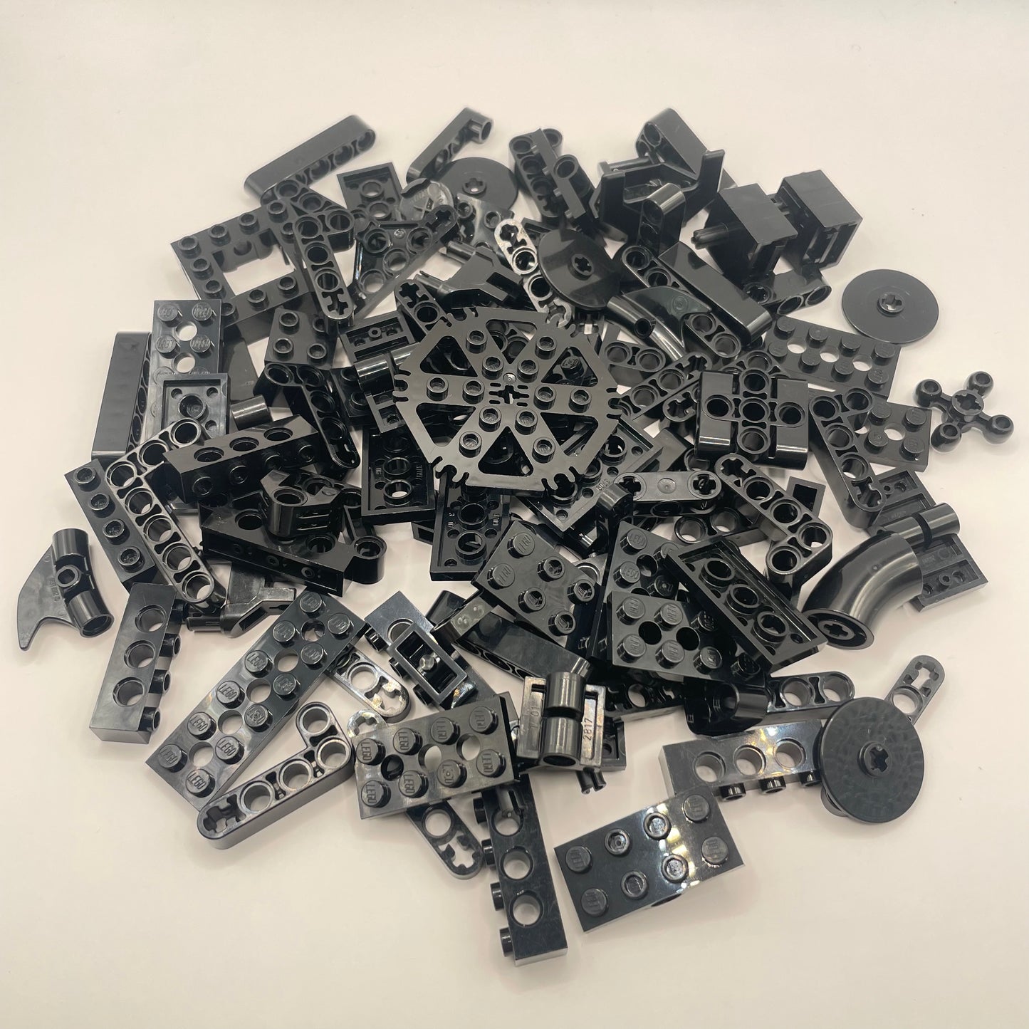 LEGO Technic, Medium, Black, Approx. 125g