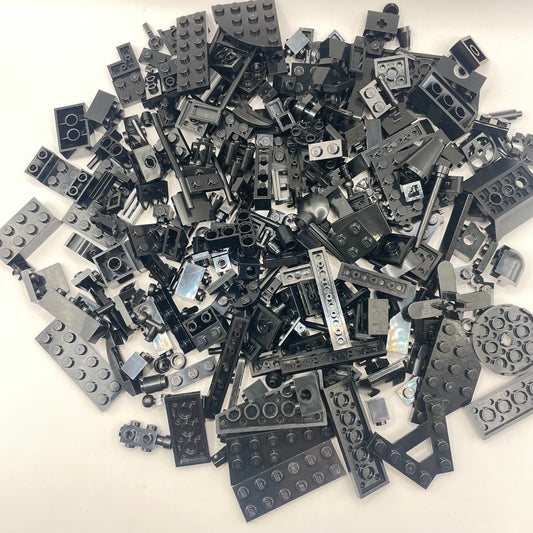 LEGO Black, Mixed Bricks, Approx. 150g