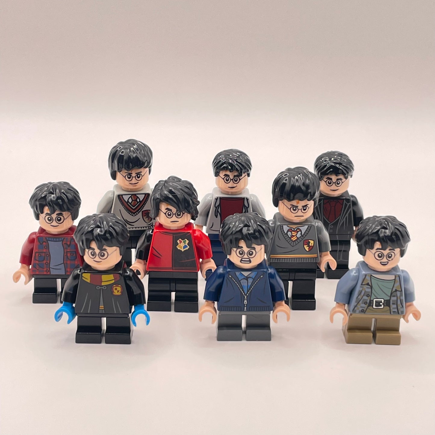 LEGO Many Faces of Harry Potter, Minifigure (9 Pack)