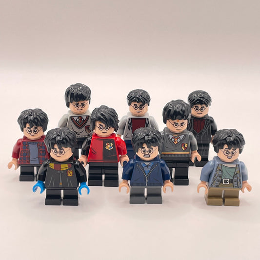 LEGO Many Faces of Harry Potter, Minifigure (9 Pack)