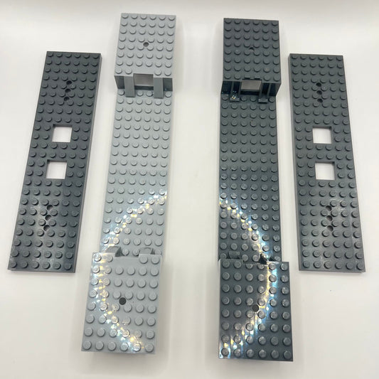 LEGO Train Bases, Mixed Pieces, 4 Pieces