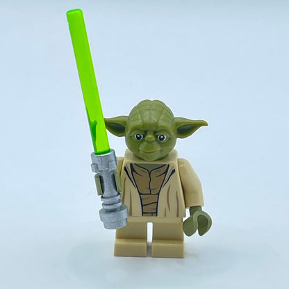 LEGO Yoda with Lightsaber Minifigure, Star Wars (sw0707)
