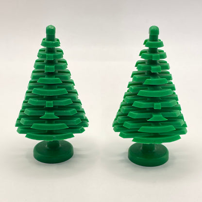 LEGO Pine Trees, Green, 2 Piece