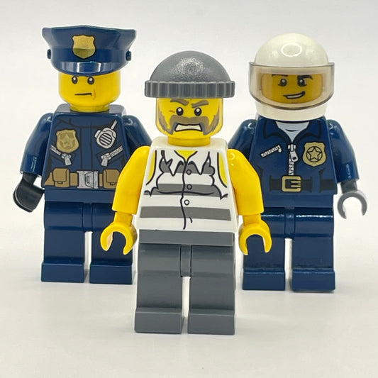 LEGO Police and Robbers, City, Minifigures (pack of 3)