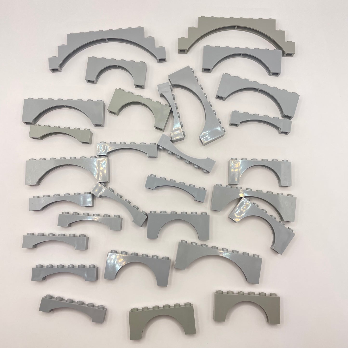 LEGO Arches, Light Grey, Building, Approx. 75g